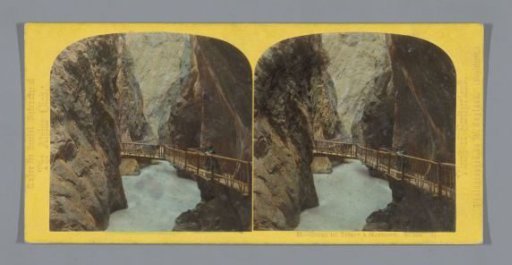 Bridge through the Trient Gorge