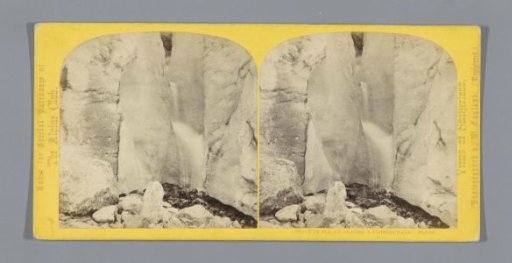 View of a glacier near Grindelwald