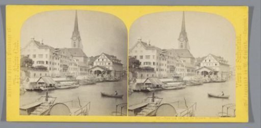 View of the quay of Zurich