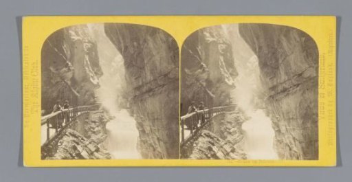 View of the Tamina Gorge
