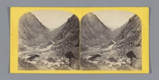 View of the Gotthard Pass
