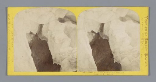 Ice cave in the Bossons Glacier