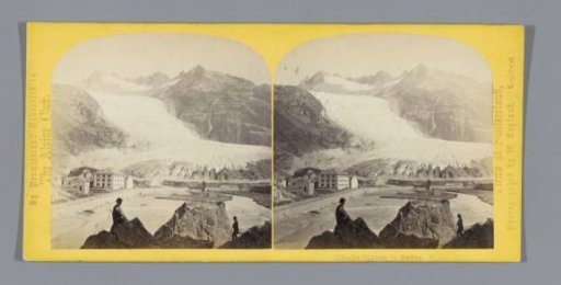 View of the Rhône Glacier