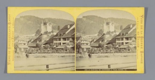 View of the Castle of Thun