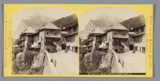 View of Saint-Michel-de-Maurienne
