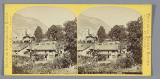 View of a house in Saint-Michel-de-Maurienne