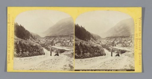 View of Lanslebourg-Mont-Cenis
