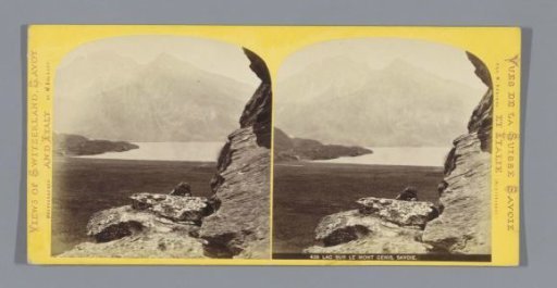 View of Lake Mont Cenis