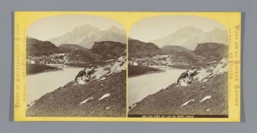 View of the Lac du Mont-Cenis