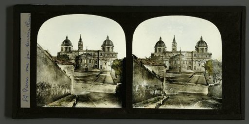 View of the rear of Santa Maria Maggiore in Rome