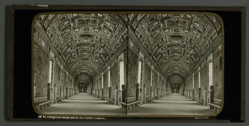 Interior of the Map Gallery in the Apostolic Palace, Vatican City