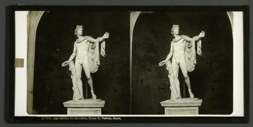 Statue of the Apollo Belvedere in Vatican City