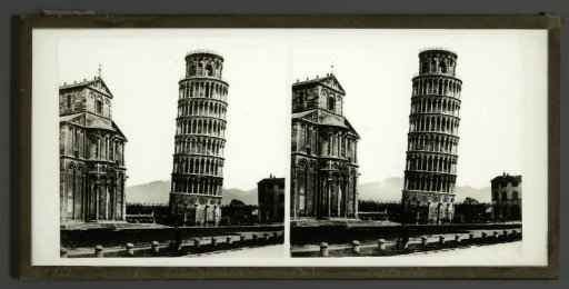 View of the Tower of Pisa, Italy