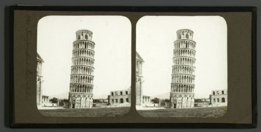 View of the Tower of Pisa, Italy
