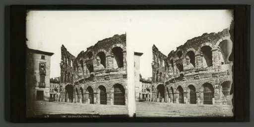 View of the Arena of Verona, Italy