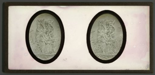 Oval relief with representation of the Deposition from the Cross