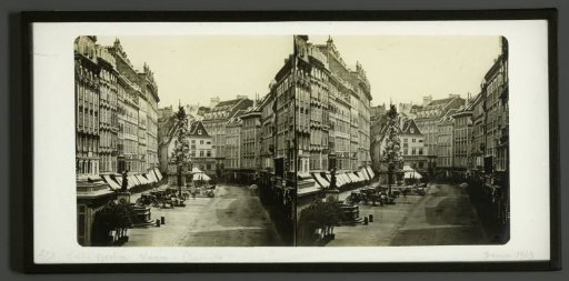 View of the Graben in Vienna, Austria