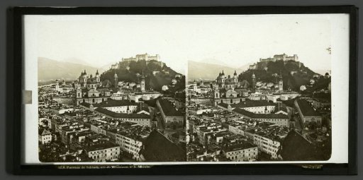 View of Salzburg with the cathedral and Hohensalzburg Fortress