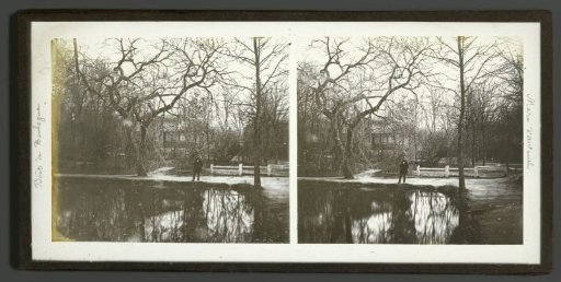 Pond of Auteuil in the Bois de Boulogne