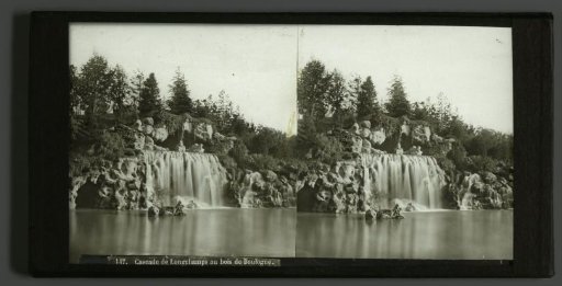 Waterfall in the Bois de Boulogne