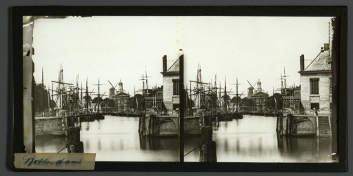 View of the harbour in Rotterdam
