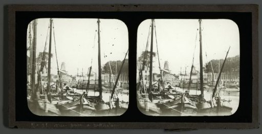 View of the harbour in Rotterdam