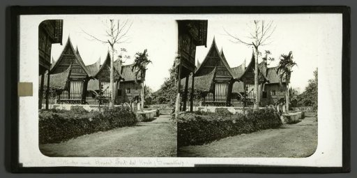 View of Fort de Kock in Bukittinggi, Sumatra
