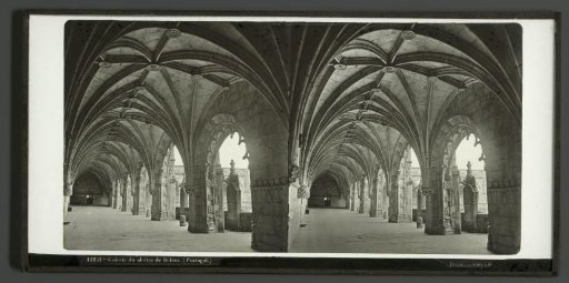 Cloister of the Mosteiro dos Jerónimos in Lisbon