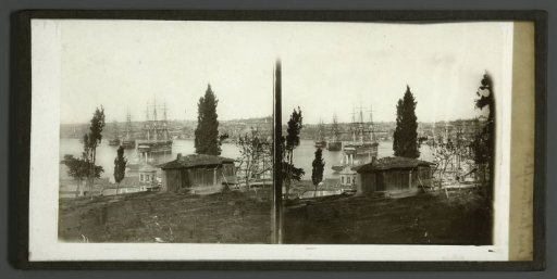 View of a harbour in Istanbul