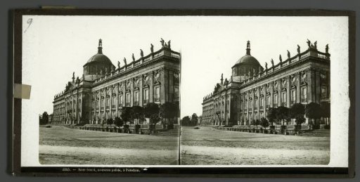 View of Sanssouci Palace at Potsdam