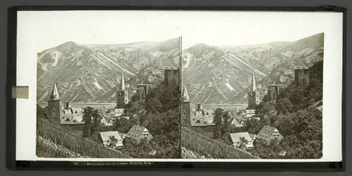 View of Bacharach on the Rhine, Germany