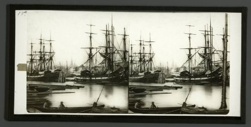 View of the harbour of Hamburg