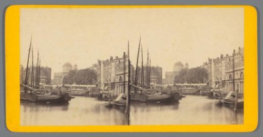 View of the Steigersgracht, seen from the Grotemarkt, Rotterdam