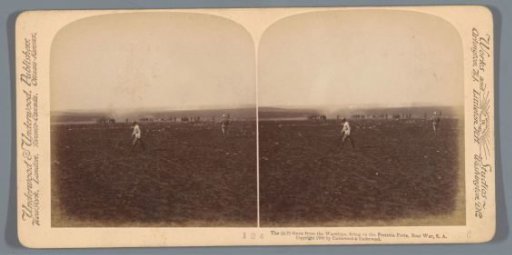 View of an attack on forts in Pretoria