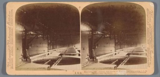 Precipitation tanks at the Robinson Mine near Johannesburg