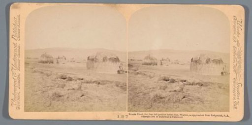 View of huts in the Krantzkloof in South Africa
