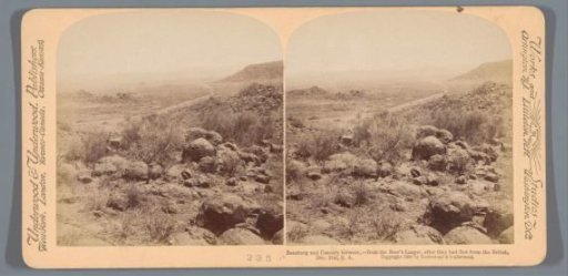 Landscape around Rensburg in South Africa
