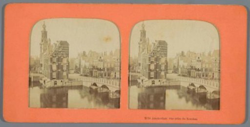 View of Amsterdam with the Mint Tower