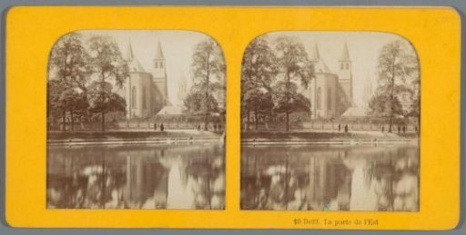View of the Walburgiskerk at Arnhem