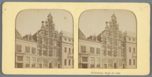 View of the Town Hall of Deventer
