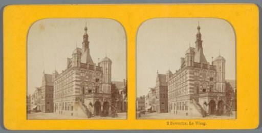 View of the Weigh House in Deventer