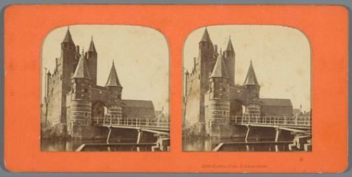 View of the Amsterdam Gate in Haarlem
