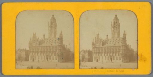 View of the Town Hall of Middelburg