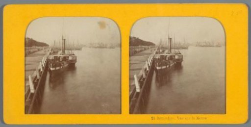 View of the Meuse near Rotterdam