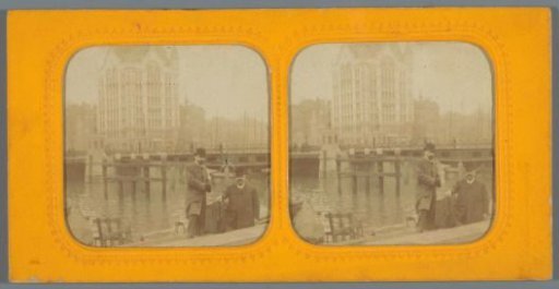 View of the White House in Rotterdam