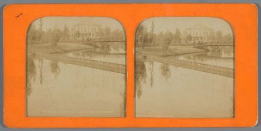 View of presumably Blijdorp Zoo in Rotterdam