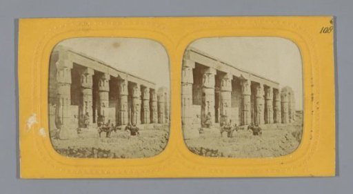 Temple of Kurnah at Thebes, Egypt