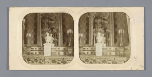 Interior of the Throne Room in the Palais des Tuileries, Paris