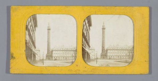 View of Place Vendôme in Paris