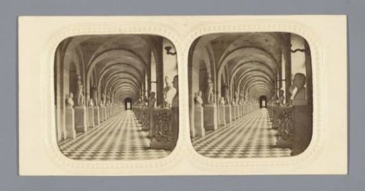 Sculpture Gallery in the Palace of Versailles